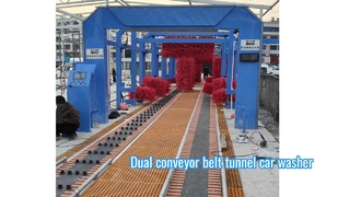 Оборудование для мойки автомобилей 36M 16brushes двойного ленточного конвейера Kolon с низкими эксплуатационными расходами