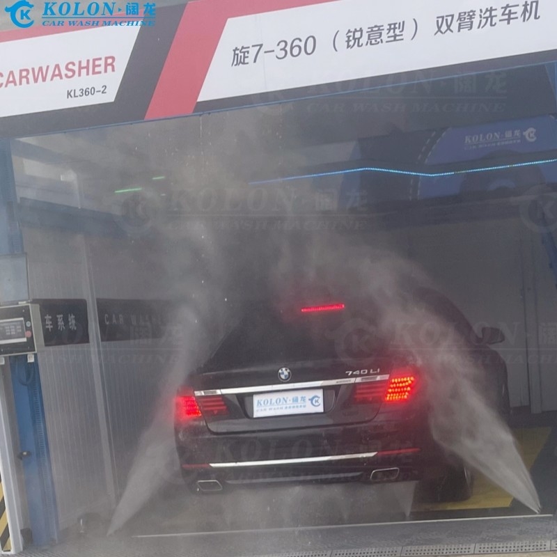 Автоматическая бесфункциональная машина для стирки автомобилей KL360-2 15кВт Водный насос 12кВт Сушилка воздуха