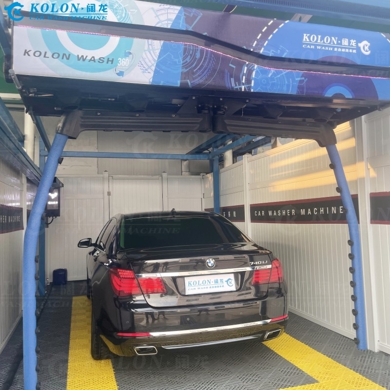 Автоматическая бесфункциональная машина для стирки автомобилей KL360-2 15кВт Водный насос 12кВт Сушилка воздуха