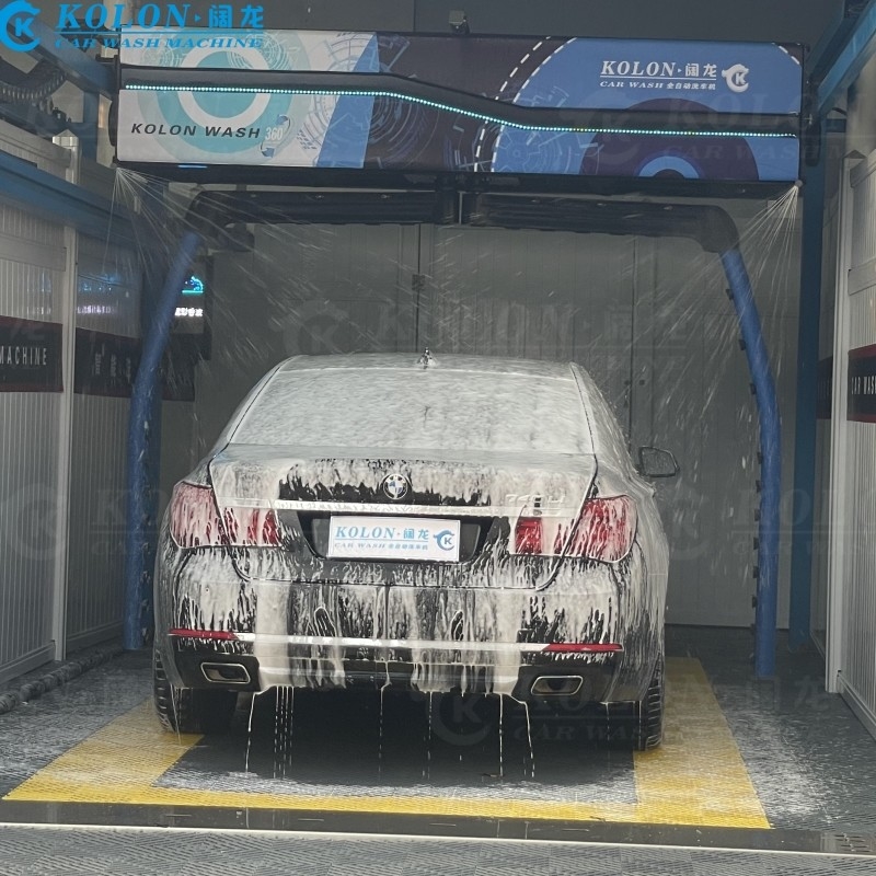 Автоматическая бесфункциональная машина для стирки автомобилей KL360-2 15кВт Водный насос 12кВт Сушилка воздуха
