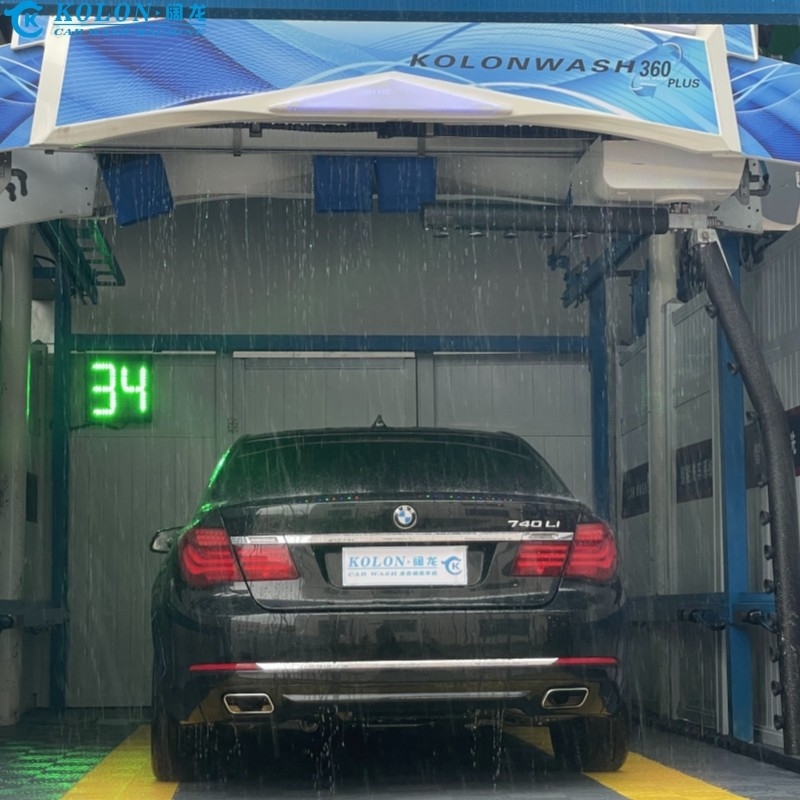 Автоматическая безконтактная машина для стирки автомобилей оборудование KL-360 PLUS 22kw Водяной насос 22kw Вентилятор