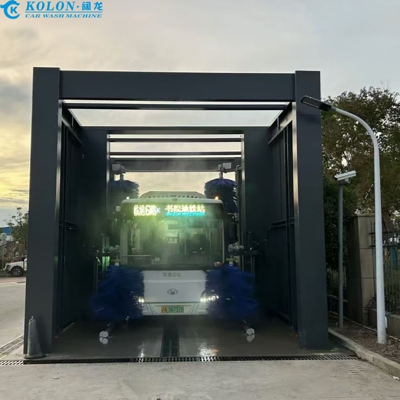Экономия времени 3-5 минут на машину Автобусная очистная машина с неограниченной максимальной длиной