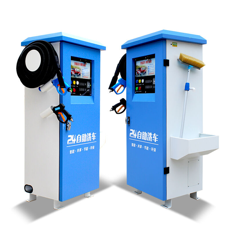 Ручная автомойка Kolon с высокопроизводительной универсальной системой мойки самообслуживания, обеспечивающей эффективность, долговечность и удобство использования.