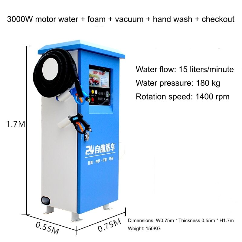 Kolon manual car washing machine 2.2kw 2.5kw 3kw Dust Devil Suction Sweeper for Heavy Duty Cleaning
