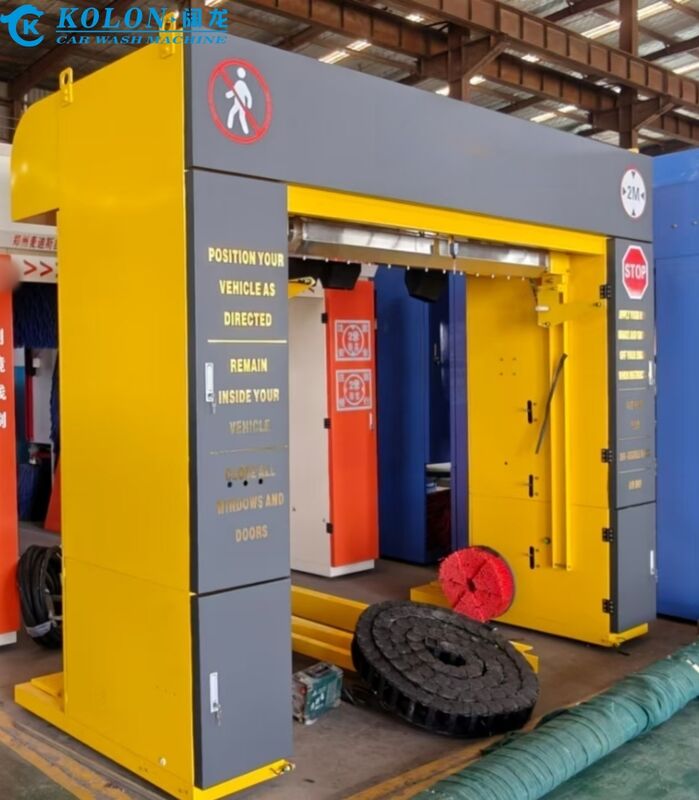 Kolon KL-6VF Rollover Car Wash Machine featuring modular design allowing easy upgrades and customization according to business growth